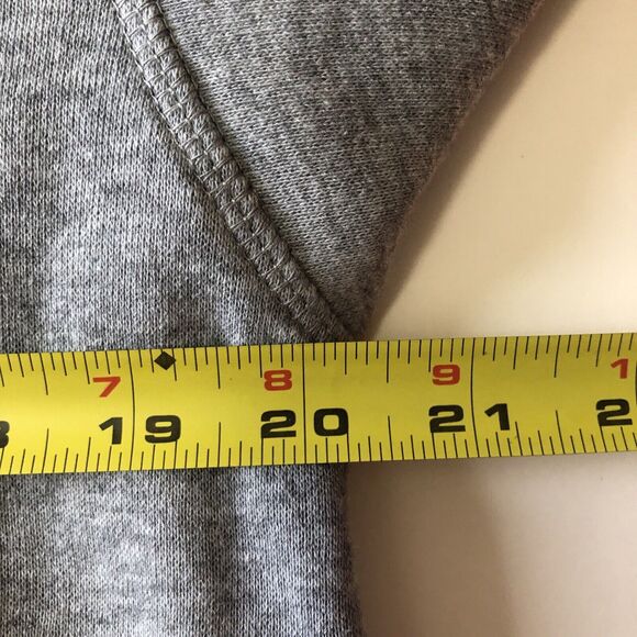 Aeropostale Aero Sport Fleece Crop Hoodie Kangaroo Pocket Drawstring Waist Large - Picture 5 of 13